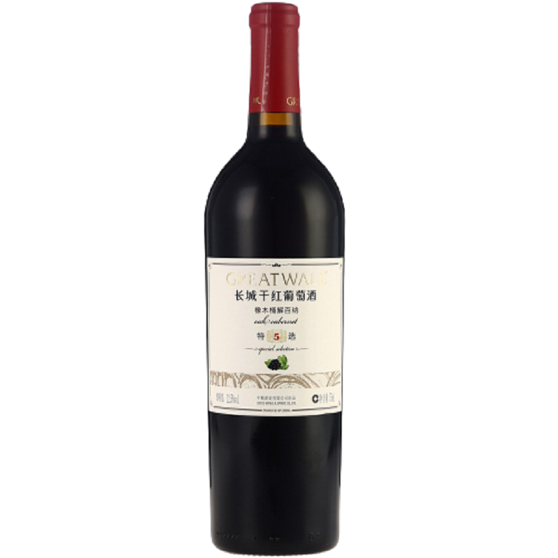 长城 5年橡木桶解百纳葡萄酒