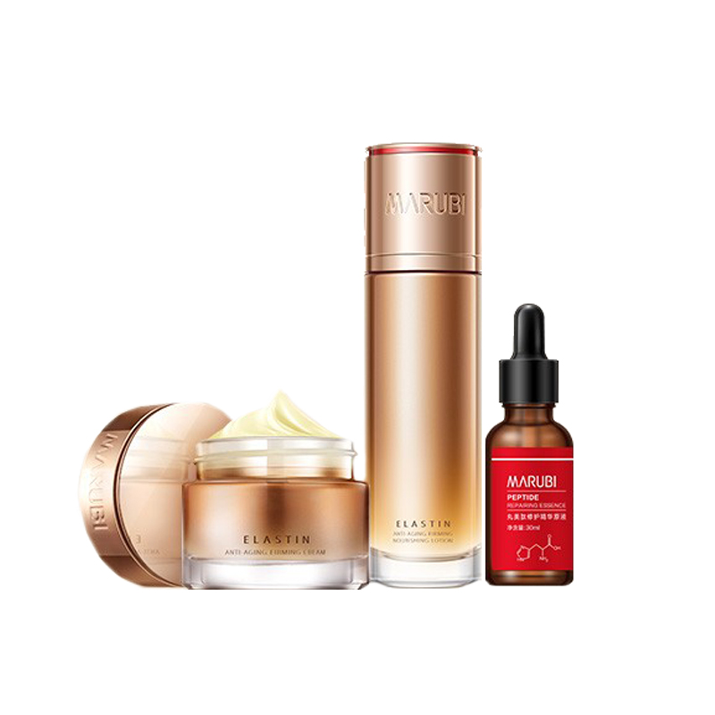 丸美 弹力蛋白凝时护肤套装