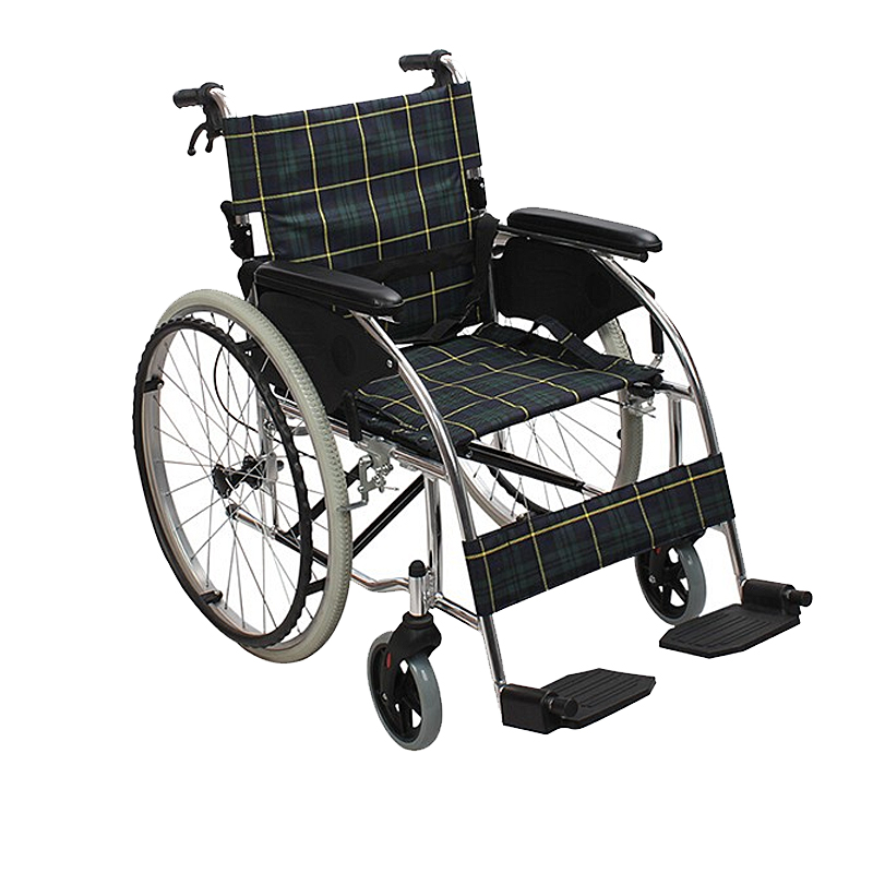 AUFU 折叠免充气轮椅