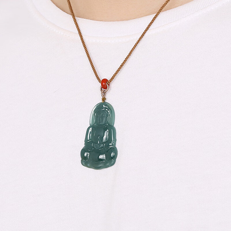 东方雅翠 晶莹剔透 翡翠吊坠