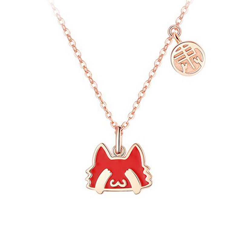 KADER 萌趣猫咪项链