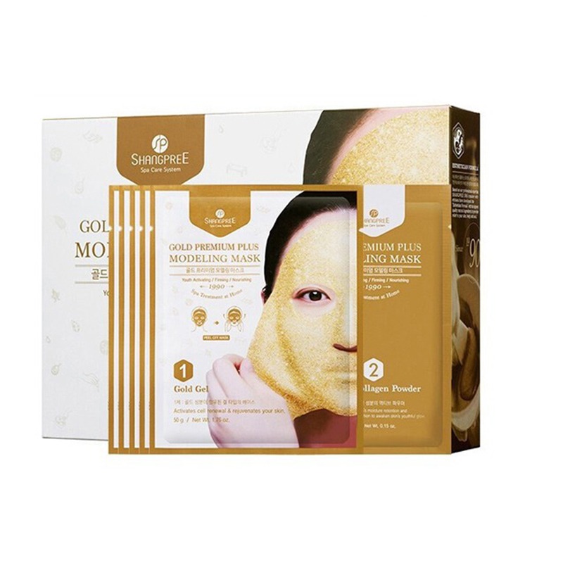 香蒲丽细致毛孔黄金水光面膜