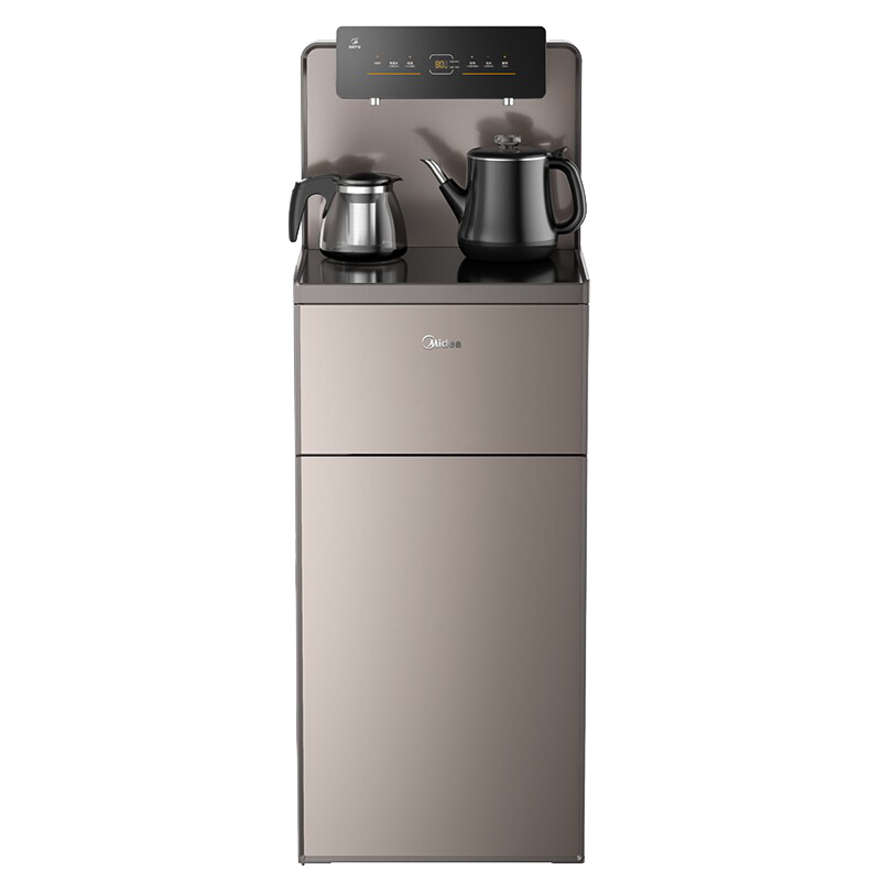 美的钢化玻璃面板饮水机