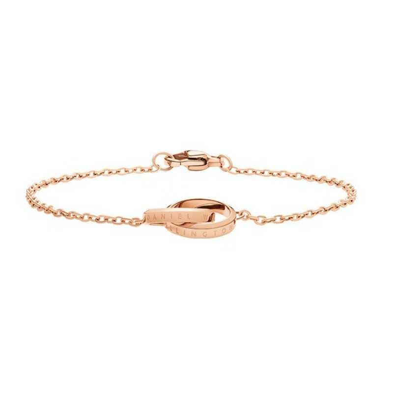 丹尼尔惠灵顿玫瑰金细手链