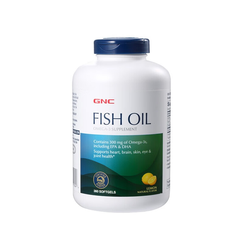 GNC Ω-3 鱼油软胶囊