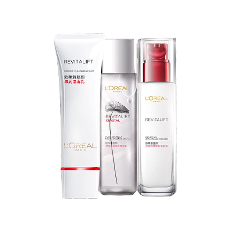 欧莱雅 紧致保湿 护肤套装