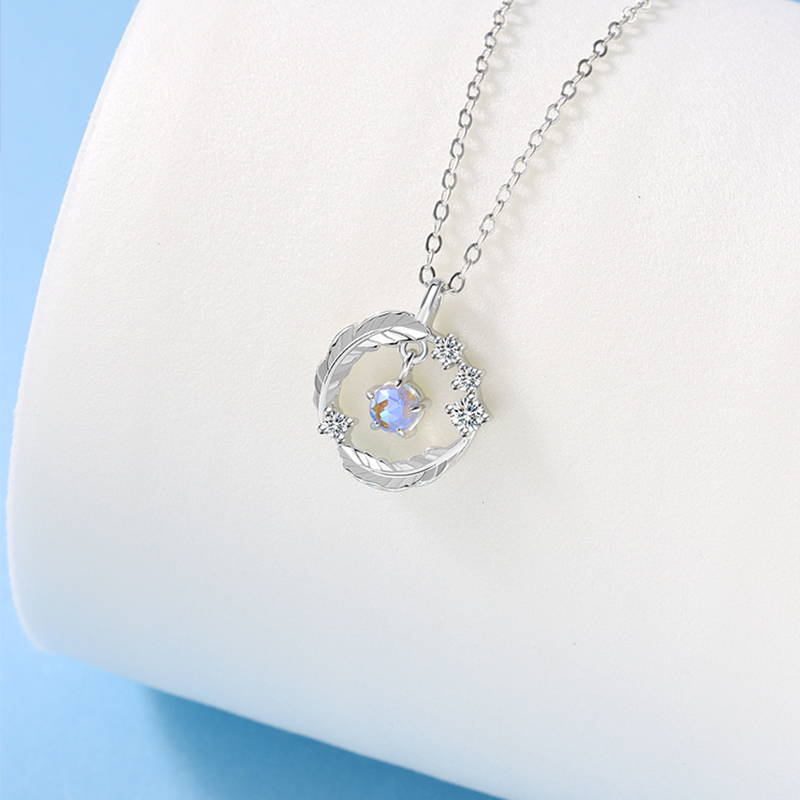 YYEU 设计感羽毛项链