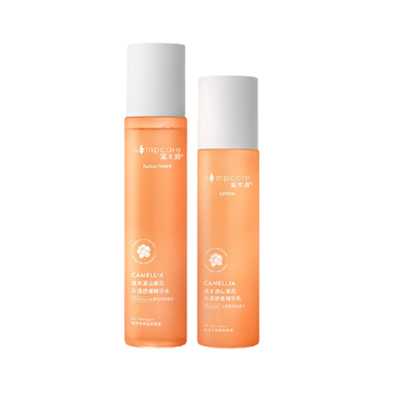 溪木源 山茶花沁透舒缓水乳套装