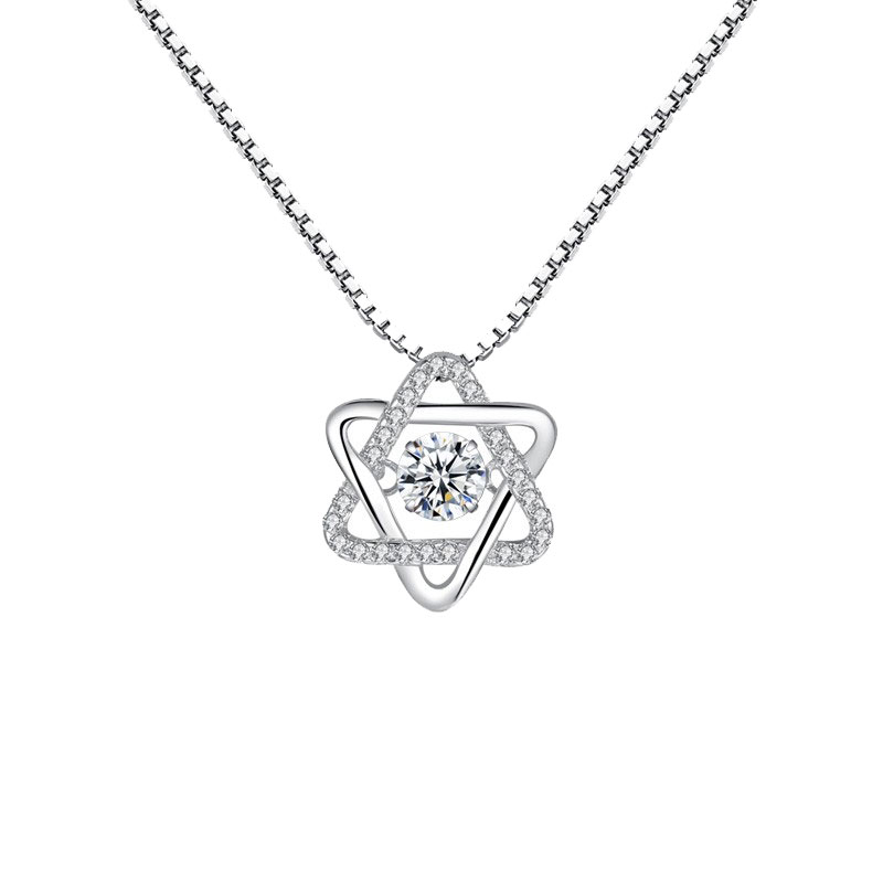 圣雅罗六芒星项链