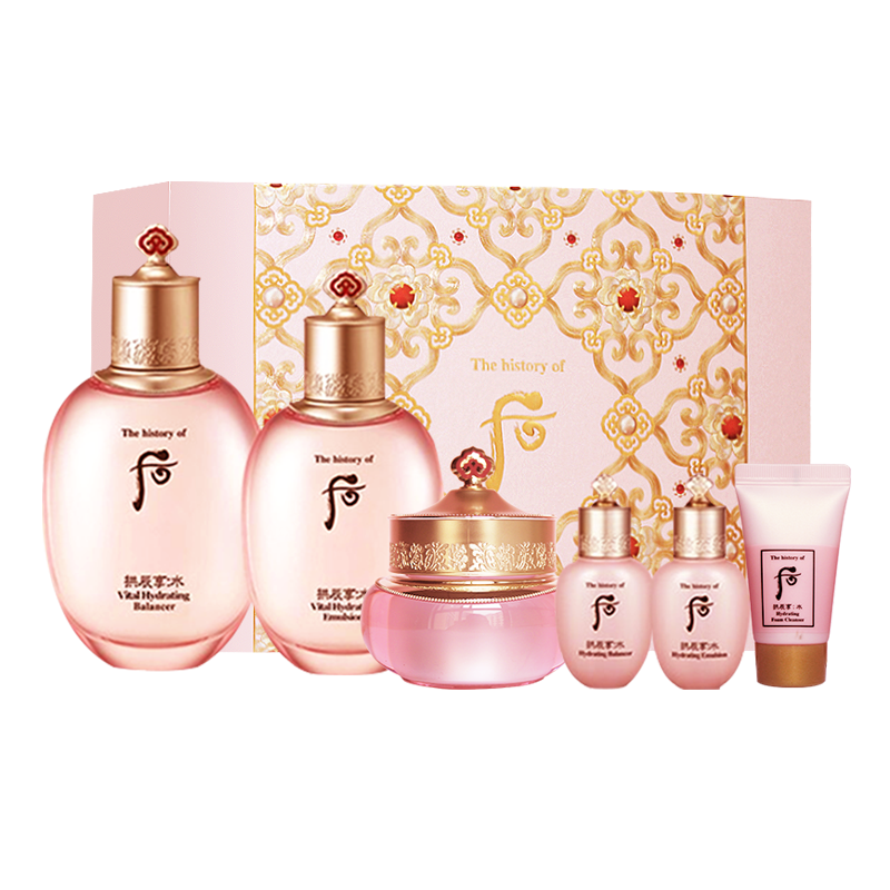 Whoo 水乳面霜护肤套装