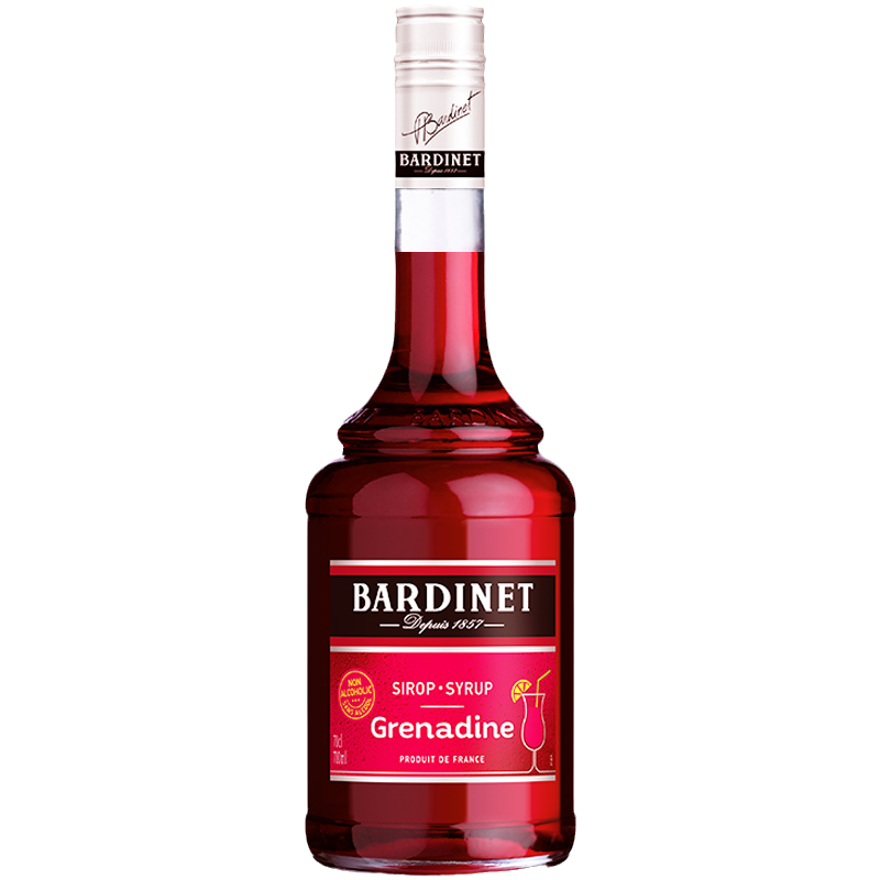 必得利 红石榴糖浆鸡尾酒