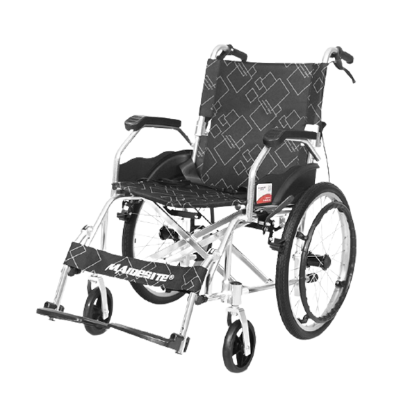 迈德斯特 铝合金便携轮椅