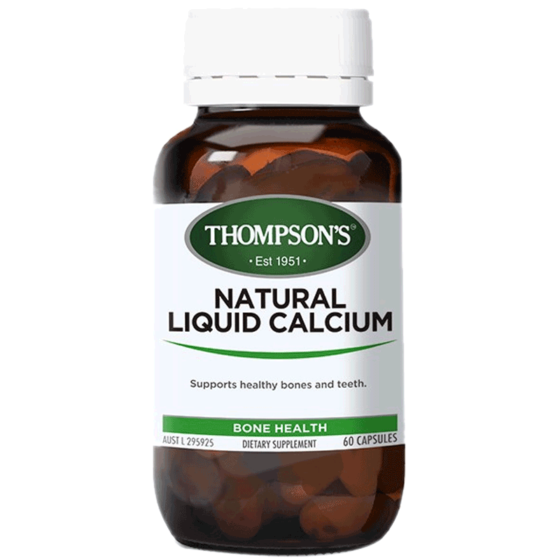 汤普森 天然液体钙软胶囊