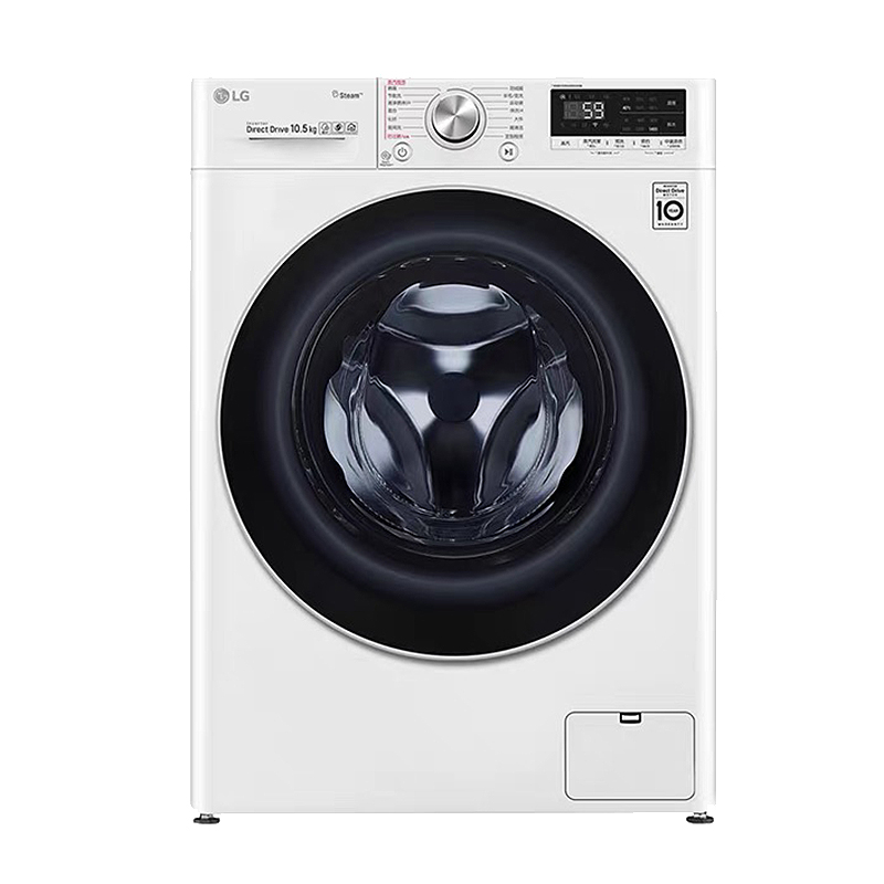 LG 钢钻玻璃门滚筒洗衣机