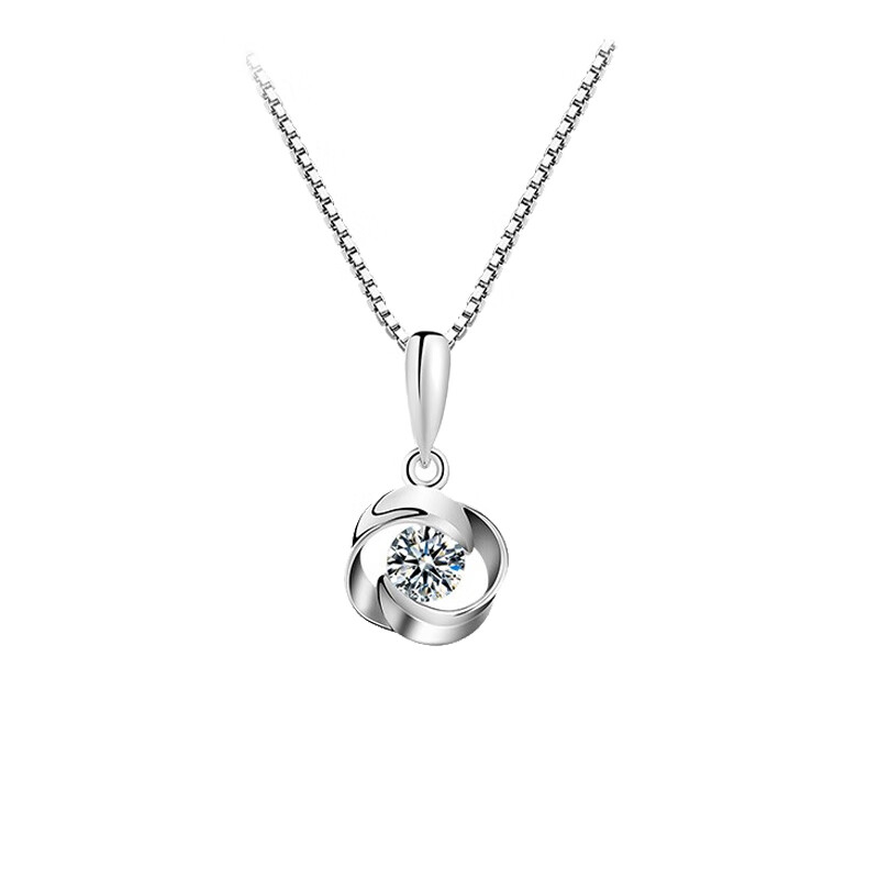 卡蒂罗 银质四叶草项链