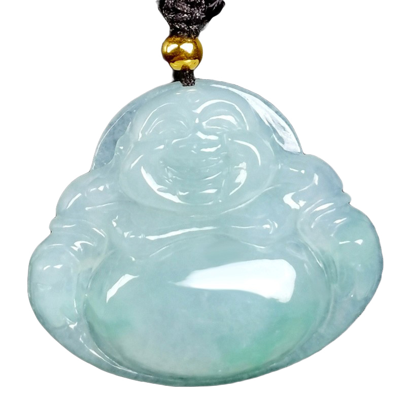 凤禧 大肚弥勒佛翡翠吊坠