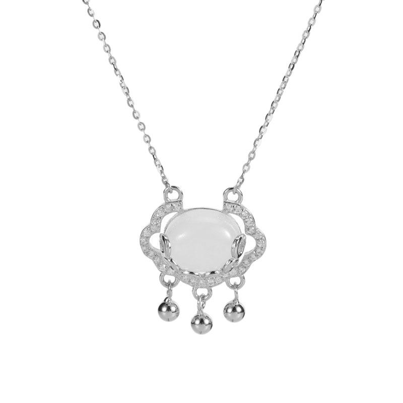 grace 长命锁时尚项链