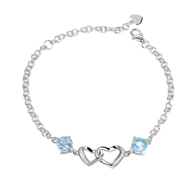 JOLEE爱心托帕石手链