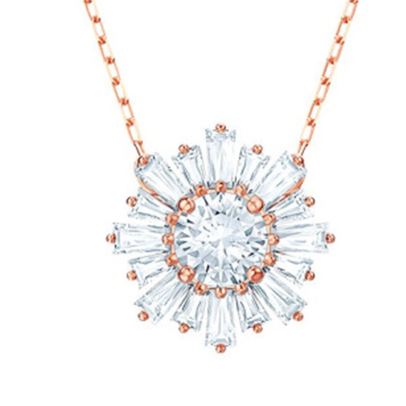 施华洛世奇 炫彩太阳花 项链