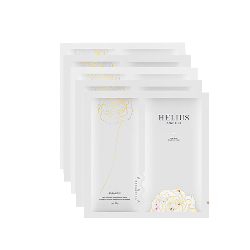 HELIUS玫瑰凝润光透面膜