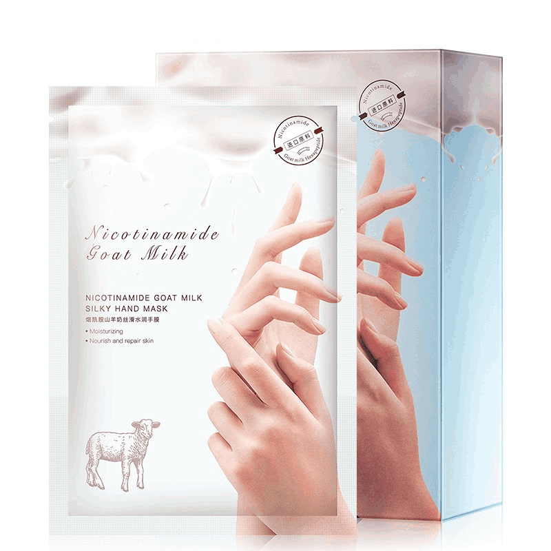 碧素堂山羊奶丝滑水润提亮手膜