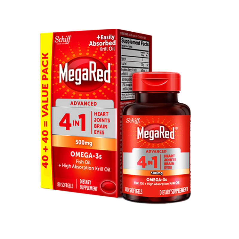 旭福 四合一南极深海磷虾油