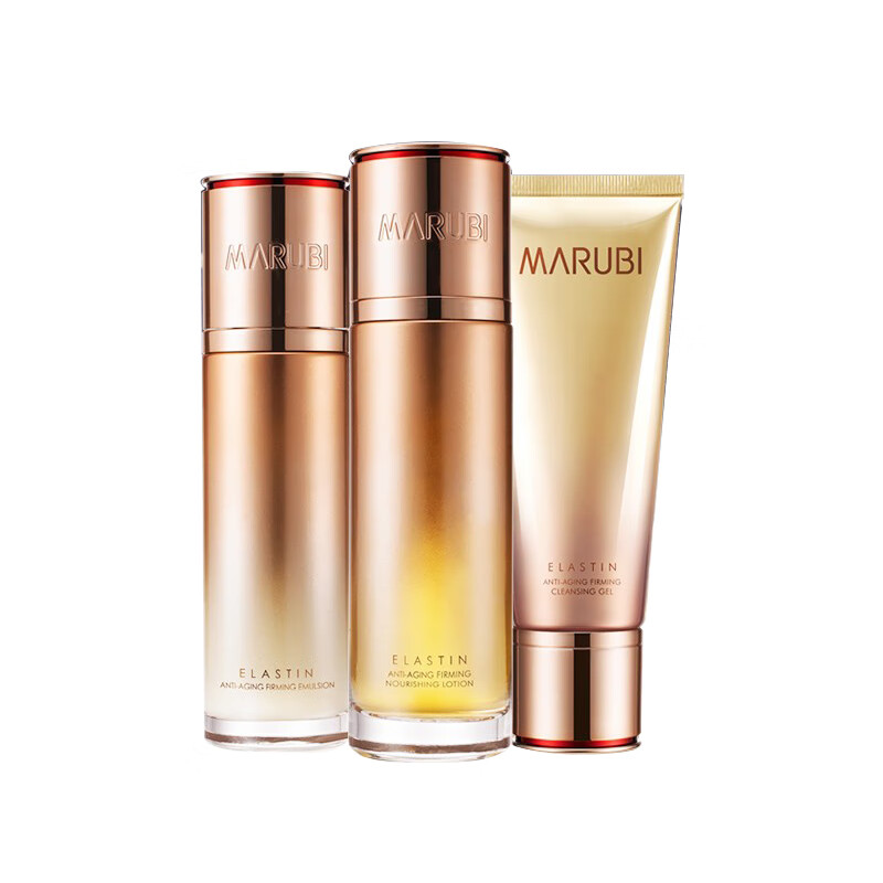 丸美 弹力蛋白 护肤套装
