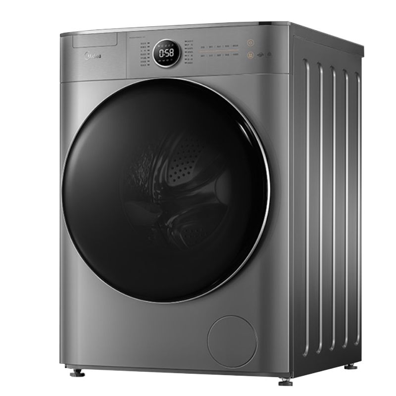 美的一键新风祛味滚筒洗衣机