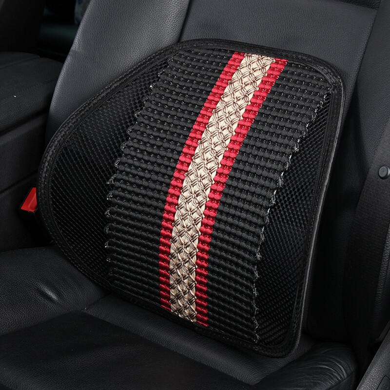 E准航 仿藤编按摩腰靠