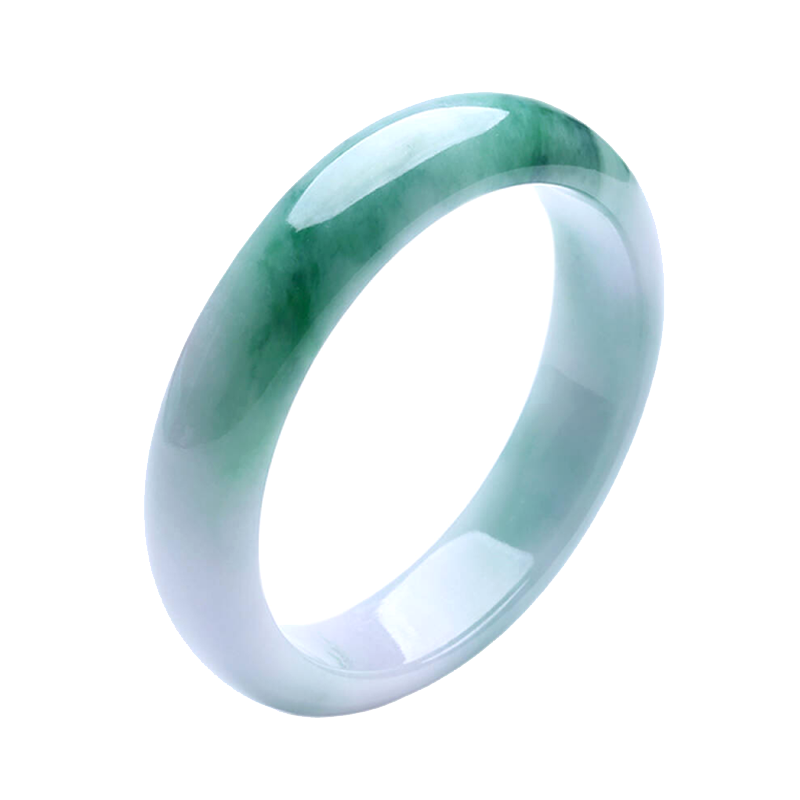 印象眸 飘花 翡翠手镯