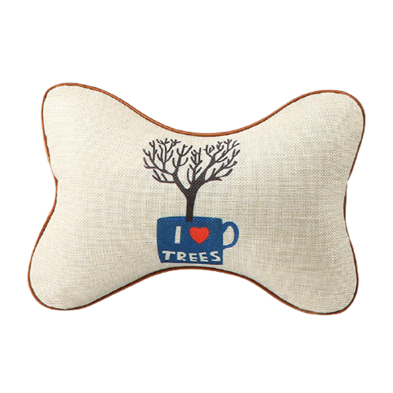 杰米仕 印花装饰汽车头枕