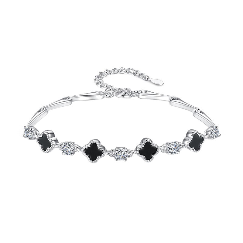 FZOG 四叶草黑玛瑙 手链