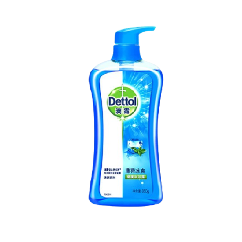 滴露 薄荷冰爽沐浴露沐浴液