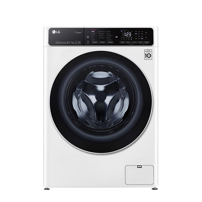 LG 钢钻玻璃门洗衣机