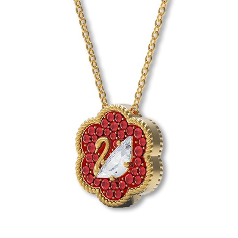 施华洛世奇 天鹅造型 项链