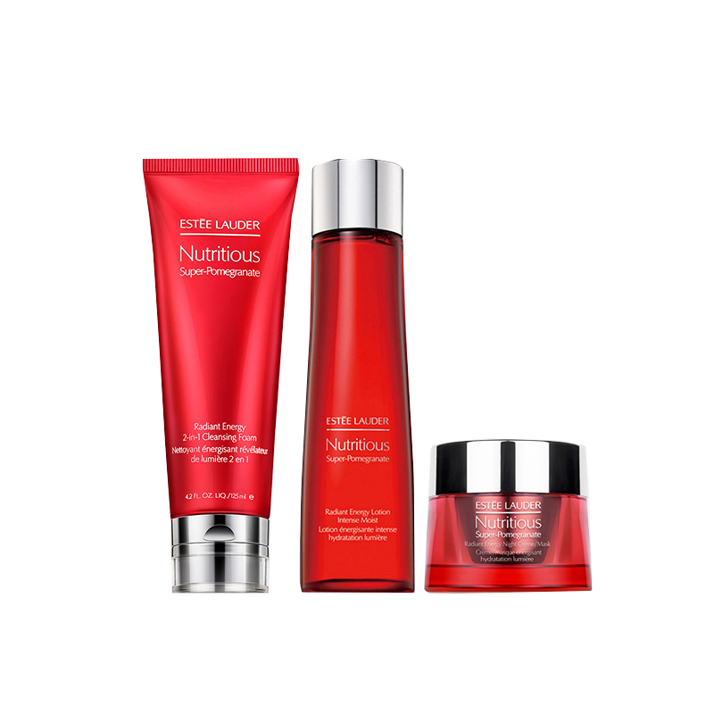 雅诗兰黛 红石榴排浊焕肤套装