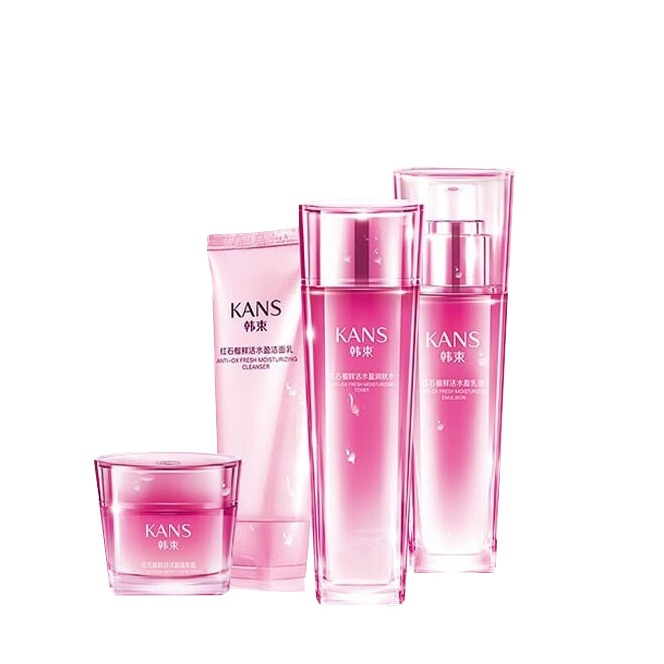 韩束 保湿淡纹红石榴护肤套装