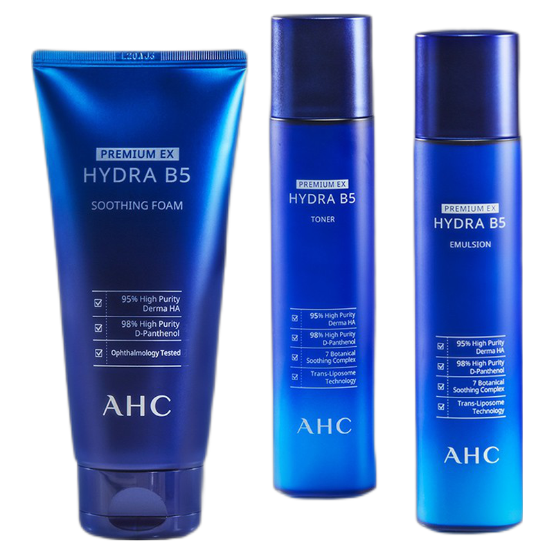 AHC 高纯度玻尿酸护肤套装