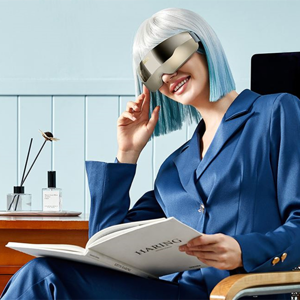 SKG 硅胶易清洁眼部按摩仪