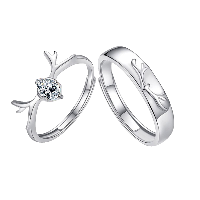 沫兰 一鹿有你 戒指