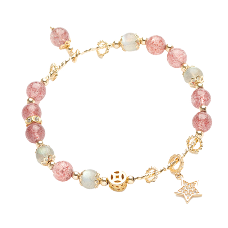 TOPGIRL草莓晶手链