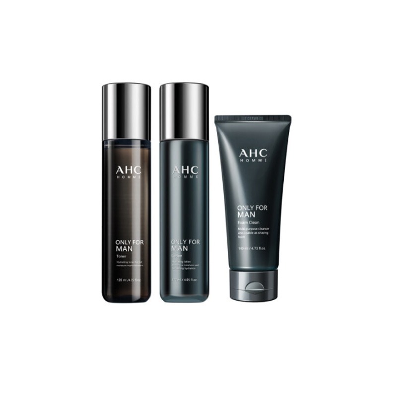 ahc 淡豆印控油 护肤套装