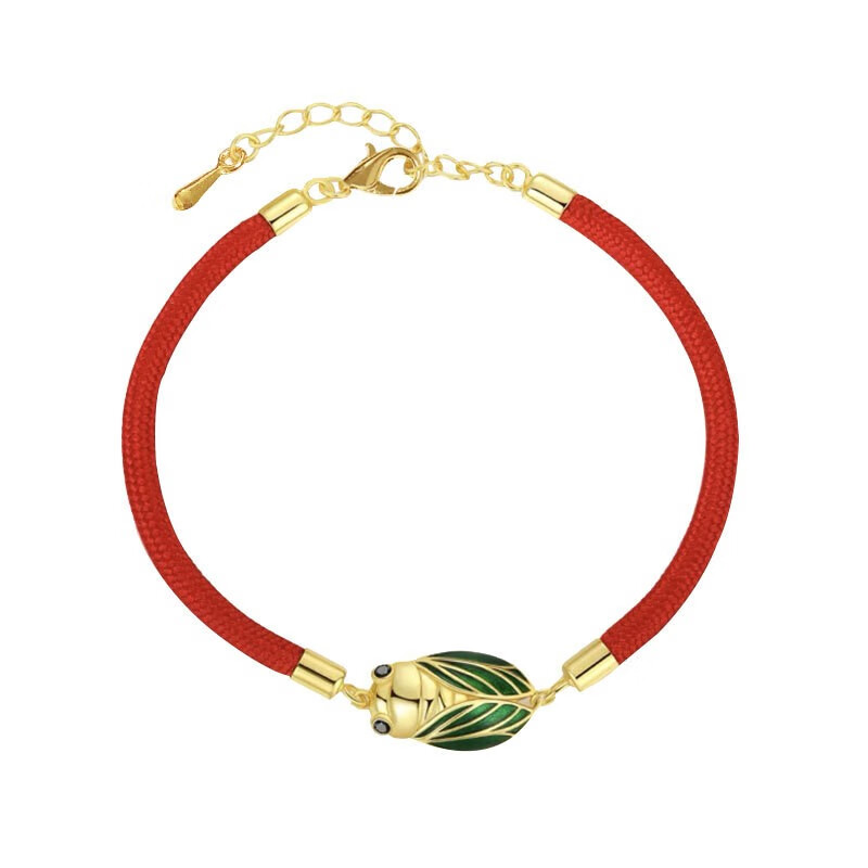 匠芊泽 编织红绳腕饰