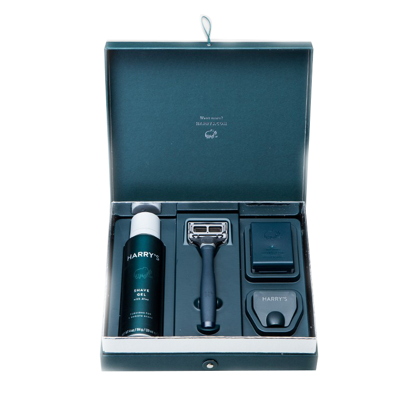 Usa 蓝色礼盒 剃须刀