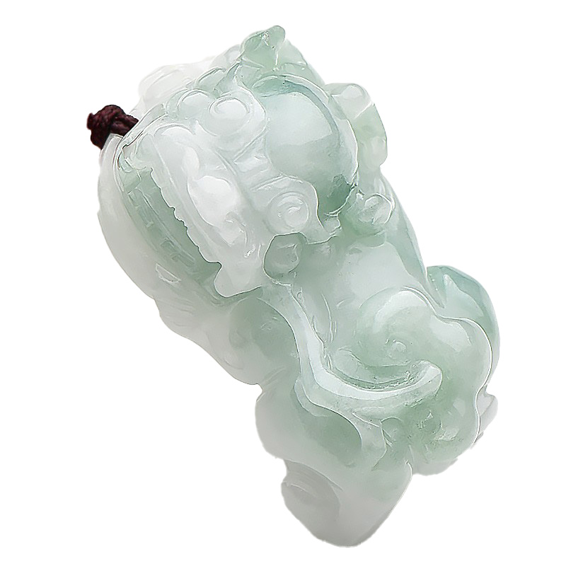 千载一玉翡翠貔貅吊坠