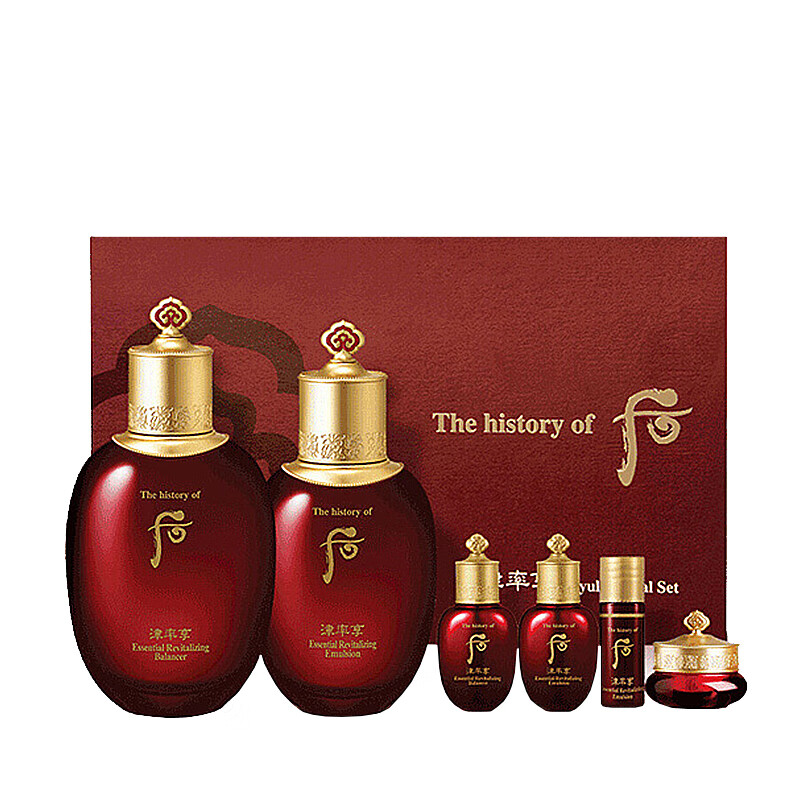 后 红华凝香护肤套装