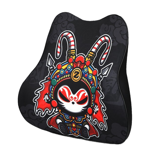 拽猫 国潮太空记忆棉腰靠