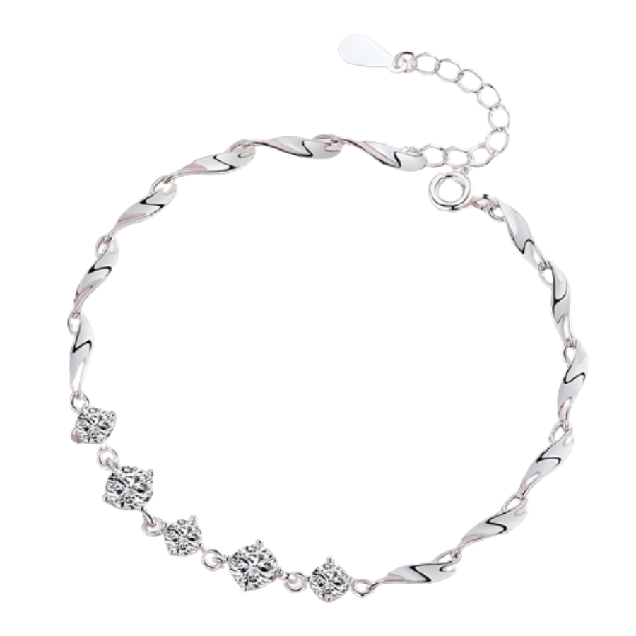 唯一银足银手链