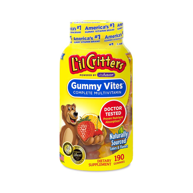 丽贵 复合维生素 小熊糖