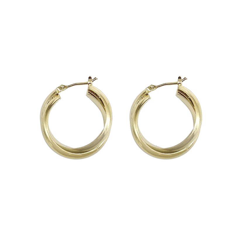 束芬 复古港风 耳饰